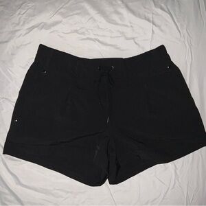 Black athletic pull-on shorts NEW WITHOUT TAGS!